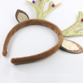 Wholesale Party Fashion Animal Headband Plush Deer Ears Christmas Headband